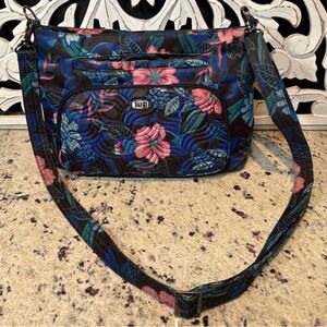 Lug Samba XL RFID Convertible Crossbody Bag Tropical